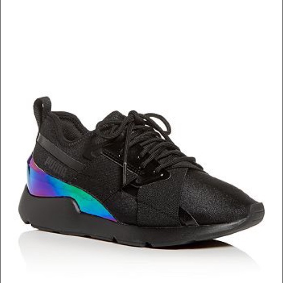 Puma Women's Muse X-2 Iridescent Low-Top Sneakers
